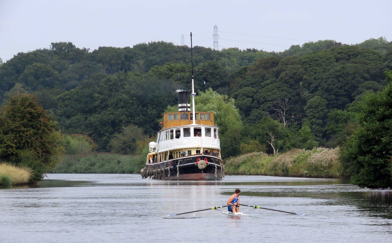 As we leave Albert Dock for The River Weaver - Easter 2022